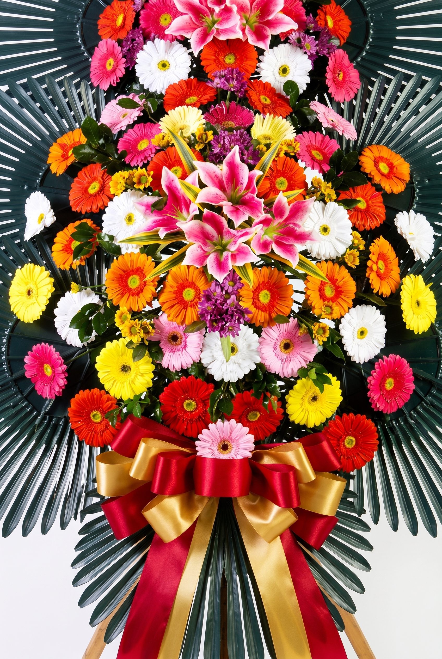 정원플로리코 축하 3단 화환
