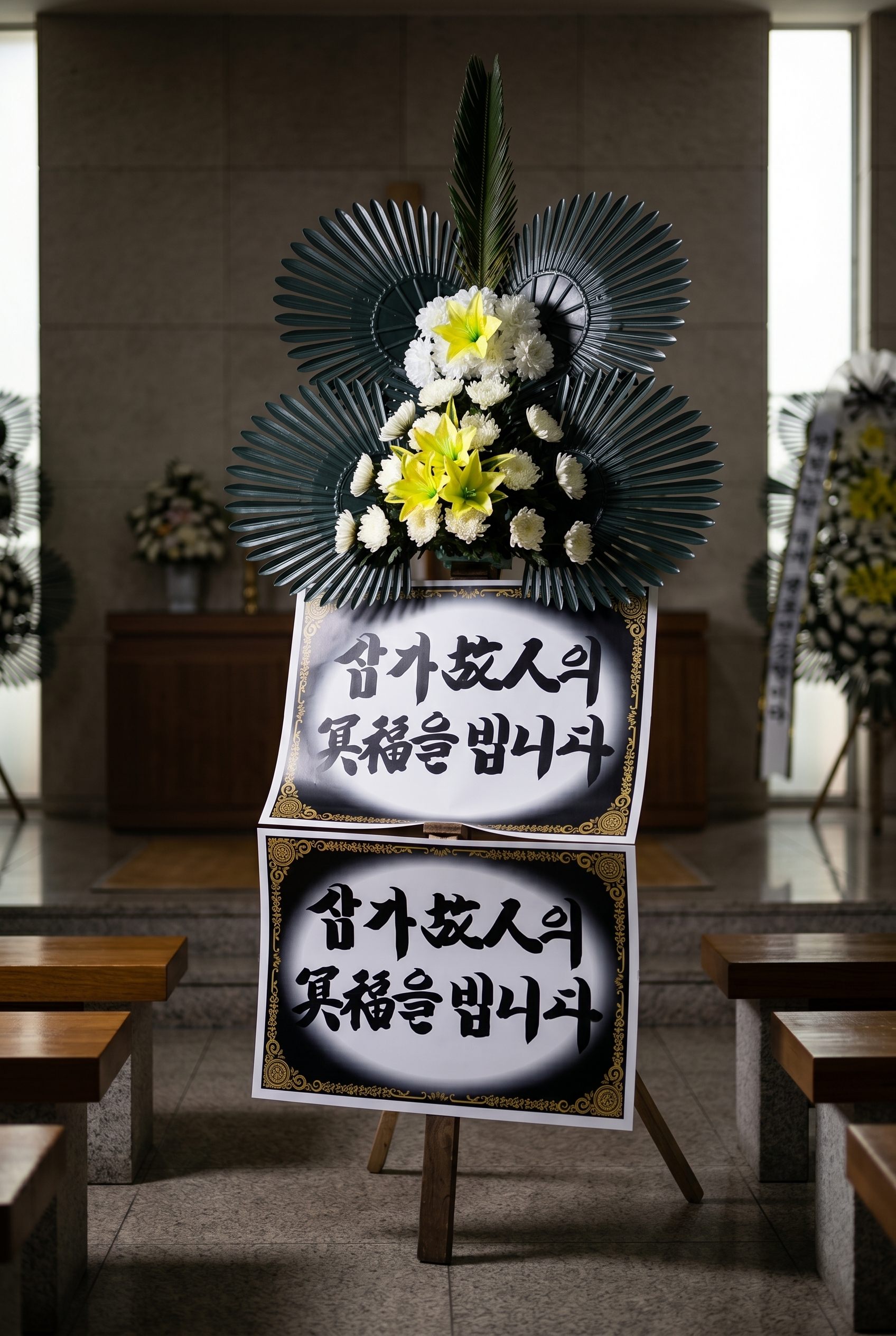 정원플로리코 근조쌀화환